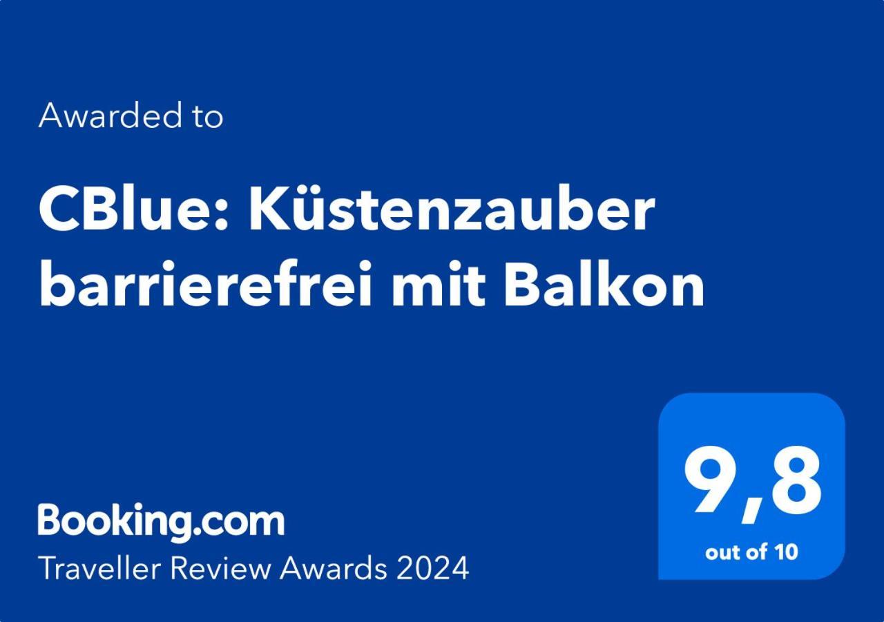 Cblue: Kuestenzauber Barrierefrei Mit Balkon هايليغنهافن المظهر الخارجي الصورة